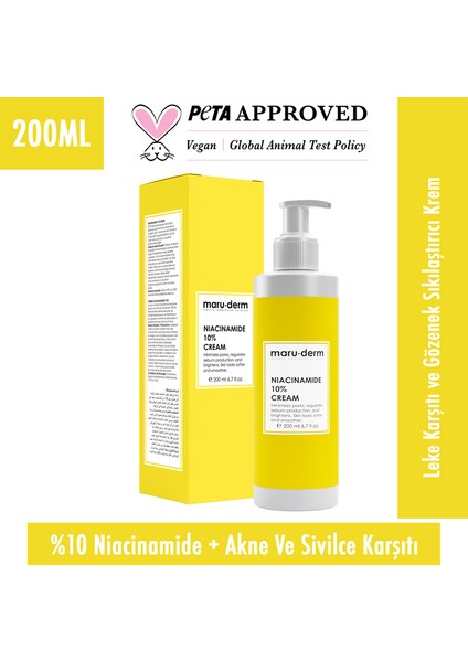 Niacinamide %10 Krem 200 ml