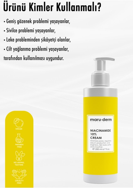 Niacinamide %10 Krem 200 ml