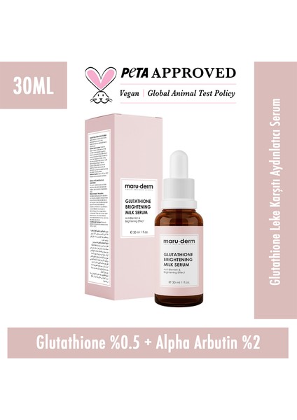 Glutatyon  & Milk Serum 30 ml