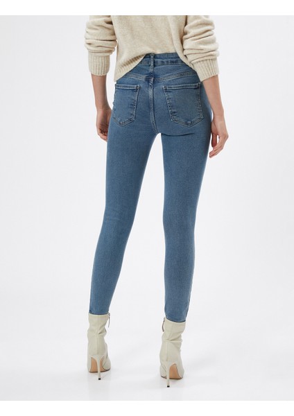 Dar Paça Kot Pantolon Dar Kesim Carmen Jeans fırsatları