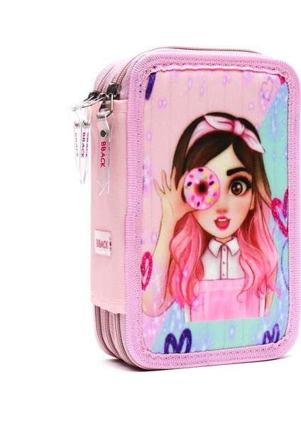 3 Katlı Kalemlik / Kalem Kutusu Girl