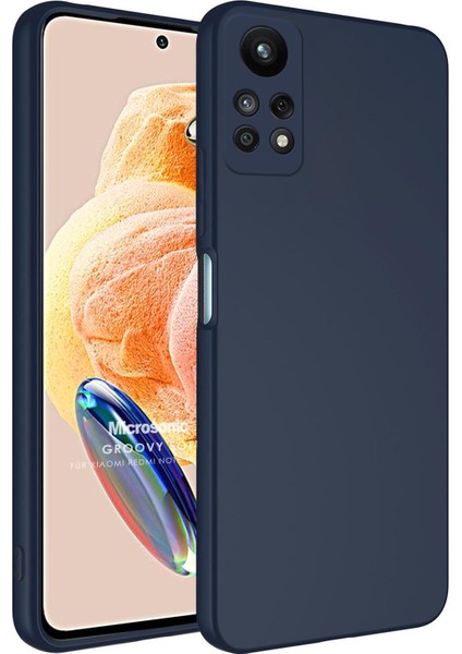 Redmi Note 12 Pro 4g Kılıf Groovy Soft Lacivert