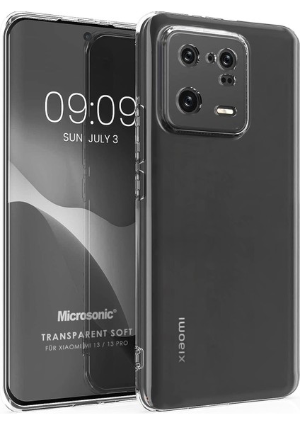 Xiaomi Mi 13 Pro Kılıf Transparent Soft Şeffaf