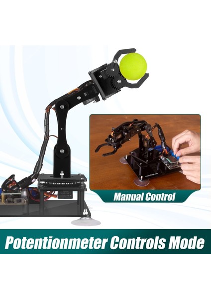 5-Dof Robotik Kol Kiti - Arduino Ide ile Uyumlu