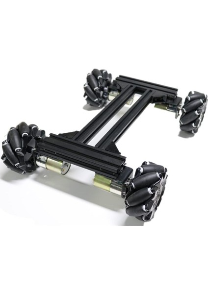 Mecanum Wheel 4WD Metal Robot Araba Şasi Öğrenme Kiti