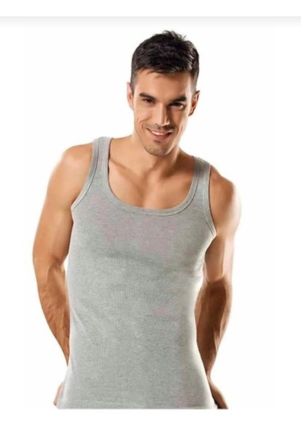 0102 Erkek Ribana Askılı Atlet 12 Adet