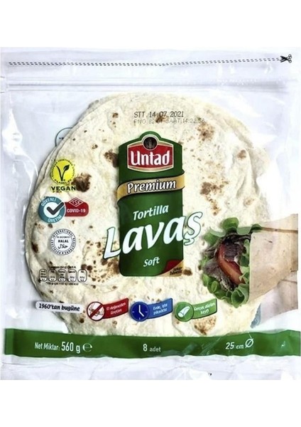 Premium Tortilla Lavaş 8 Adet