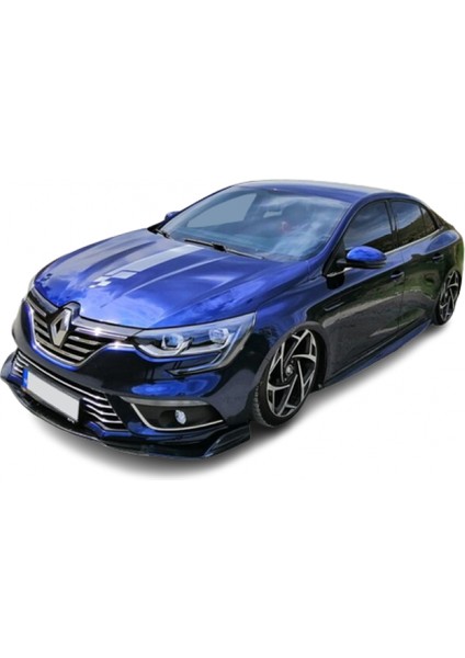 Renault Megane 4 (2016-2022) Aero Style Yan Marşpiyel Seti (Plastik)