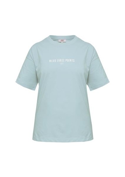 Yeşil Weeknd Oversizet-Shirt