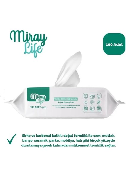 Life Easy Clean Yüzey Temizlik Havlusu 100 Adet