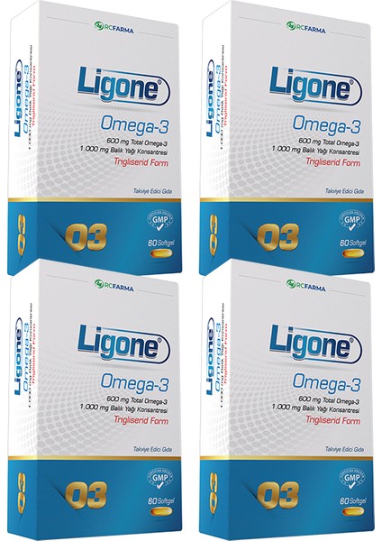 Ligone Omega-3 Softjel 4 Adet