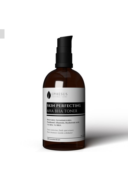 - Skin Perfecting Aha Bha Toner, Ton Eşitleyici ve Hassas Soyucu Tonik