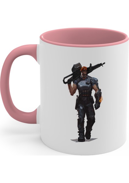 Özel Tasarım Renkli Valorant Kupası, Brimstone Kupası, Valorant Fanları Için Eşsiz Hediyelik Kupa