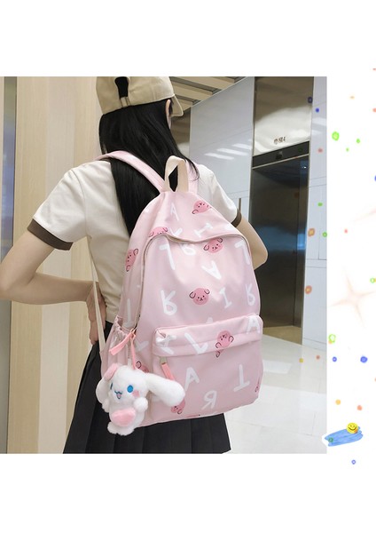 2023 Yeni Küçük Taze ve Sevimli Okul Çantası Kadın Ortaokul Öğrencisi Kampüs Sırt Çantası Lise Öğrencisi Üniversite Öğrencisi Sırt Çantası (Yurt Dışından) fırsatları
