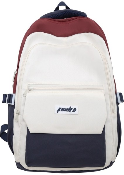 2023 Yeni Sırt Çantası Erkek ve Kadın Sırt Çantası Eğlence Lise Ortaokul Öğrencileri Kampüs Büyük Kapasiteli Okul Çantası (Yurt Dışından)