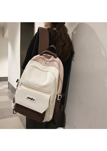 2023 Yeni Sırt Çantası Erkek ve Kadın Sırt Çantası Eğlence Lise Ortaokul Öğrencileri Kampüs Büyük Kapasiteli Okul Çantası (Yurt Dışından) modelleri