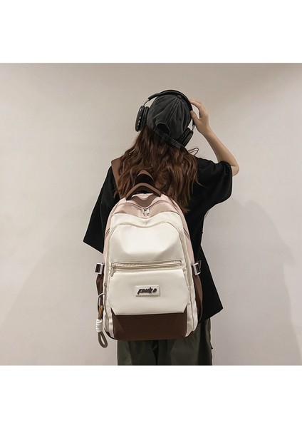 2023 Yeni Sırt Çantası Erkek ve Kadın Sırt Çantası Eğlence Lise Ortaokul Öğrencileri Kampüs Büyük Kapasiteli Okul Çantası (Yurt Dışından) fırsatları