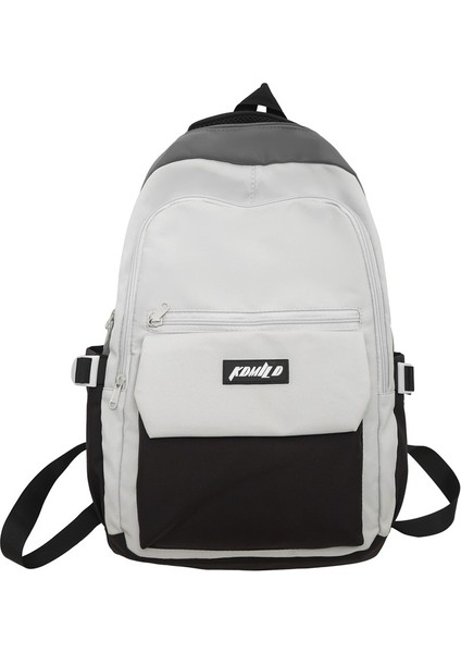 2023 Yeni Sırt Çantası Erkek ve Kadın Sırt Çantası Eğlence Lise Ortaokul Öğrencileri Kampüs Büyük Kapasiteli Okul Çantası (Yurt Dışından)