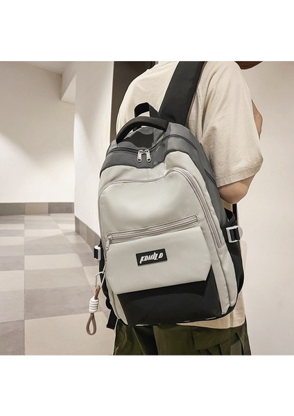 2023 Yeni Sırt Çantası Erkek ve Kadın Sırt Çantası Eğlence Lise Ortaokul Öğrencileri Kampüs Büyük Kapasiteli Okul Çantası (Yurt Dışından) fırsatları