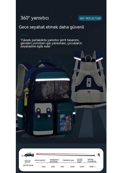 Ilkokul Öğrencileri Için Yeni Okul Çantaları, 3-6. Sınıflar Için Erkek Karikatür Büyük Kapasiteli Çocuk Okul Çantaları Sırt Çantaları (Yurt Dışından) fiyatları