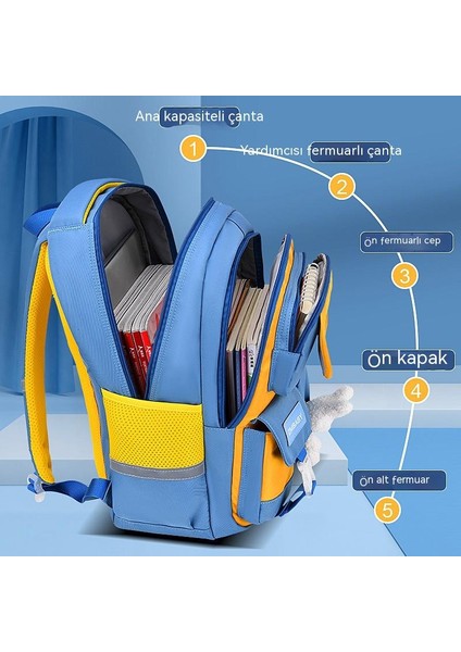 Yeni Stil Ilkokul Öğrencisi Karikatür Okul Çantası Erkek 1-3 Dereceli Hafif Rahat Kız Sırt Çantası Sırt Çantası (Yurt Dışından) modelleri