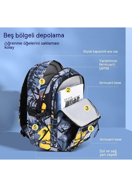 Yeni Ilkokul Öğrencileri Okul Çantası Erkek 1-3 Sınıf Kamuflaj Okul Çantası Çocuk Hafif Rahat Sırt Çantası 6-9 Yaşında (Yurt Dışından) fırsatları