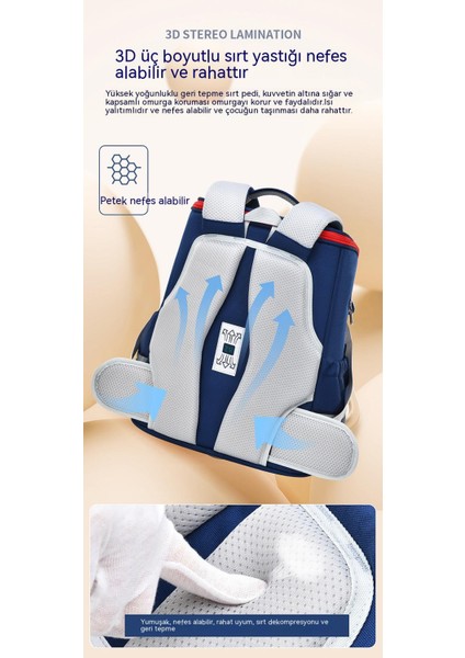 1-3. Sınıflar Arası Ilkokul Öğrencileri Için Yeni Okul Çantaları Ingiliz Tarzı Erkek Okul Çantaları Hafif Kız Çocukları Için Sırt Çantaları (Yurt Dışından) modelleri