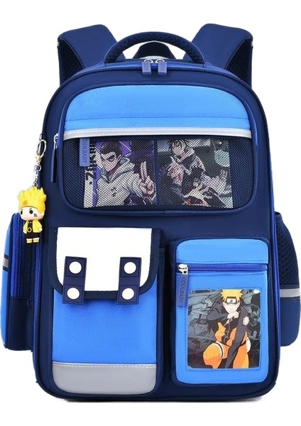 2023 Yeni Ilkokul Öğrencilerinin Okul Çantası Omurga Koruması Büyük Kapasiteli 4-6 Sınıf Ortaokul Erkek ve Kız Sırt Çantası (Yurt Dışından)