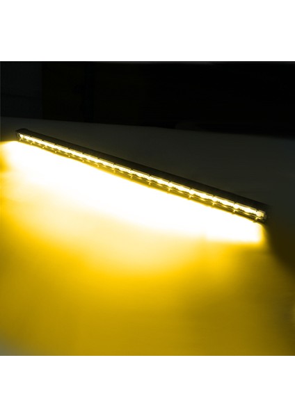Cree 30 LED 90W Yayıcı Delici Ince Sarı Off Road LED Bar 80 cm fırsatları