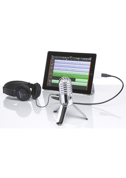 Meteor Mic USB Stüdyo Kondenser Mikrofon (Beyaz)