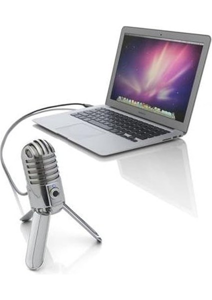 Meteor Mic USB Stüdyo Kondenser Mikrofon (Beyaz)