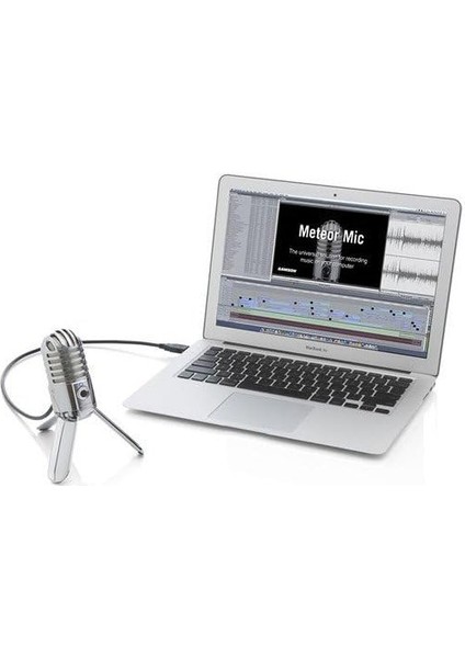 Meteor Mic USB Stüdyo Kondenser Mikrofon (Beyaz)