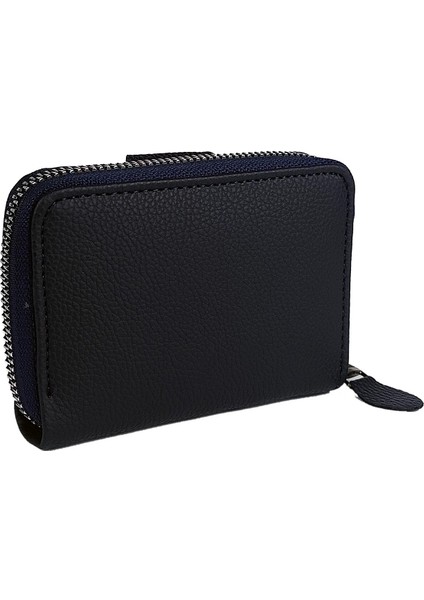 BN85 Suni Deri Erkek Cüzdan Fermuarlı 17 Kartlık Kağıt Para Bölmeli fiyatları