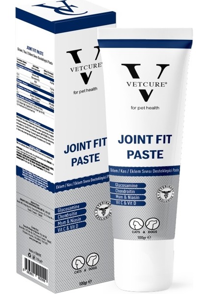 Joint Fit Kedi ve Köpek ve Kas Destekleyici Paste 100 gr