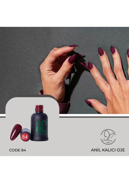 Anil Kalıcı Oje Kırmızı Renkler | Dayanıklı Kolay Uygulanan Trend Renkler | Hızlı Kuruma ve Parlaklık