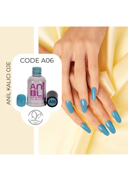 Anil Kalıcı Oje Mavi Renkler | Dayanıklı Kolay Uygulanan Trend Renkler | Hızlı Kuruma ve Parlaklık