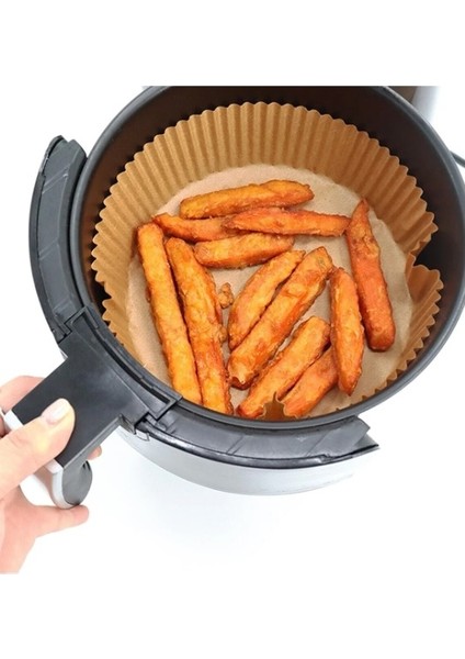 Elite Plus Xiaomi Philips Karaca Hava Fritöz Uyumlu 100 Adet Airfryer Firitözü Air Fryer Yağsız Pişirme Kağıdı