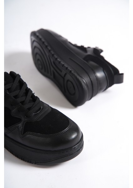 MBNK160-SS Kadın Kalın Taban Siyah/siyah Sneaker & Spor Ayakkabı fırsatları