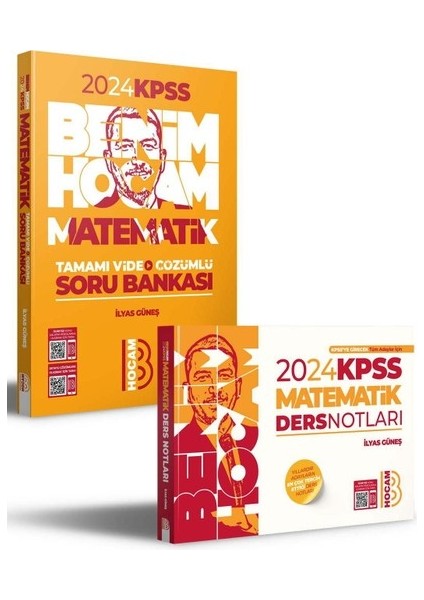 2024 KPSS Matematik Ders Notları ve Tamamı Video Çözümlü Soru Bankası Seti