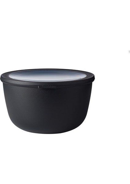Multi Bowl Cirqula Round Yemek Kabı 3000 Ml - Noedic black