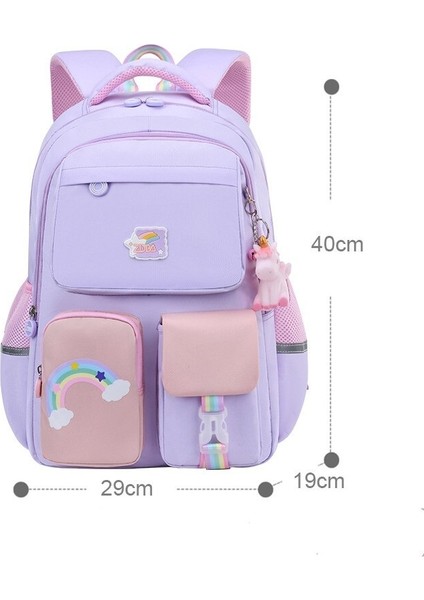 Yeni Sırt Çantası Kız Ortaokul Lise Öğrencileri Yüksek Kapasiteli Çift Omuz Çantaları Üniversite Öğrencileri Bilgisayar Çantaları (Yurt Dışından)