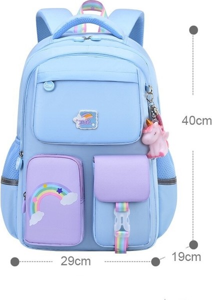 Yeni Sırt Çantası Kız Ortaokul Lise Öğrencileri Yüksek Kapasiteli Çift Omuz Çantaları Üniversite Öğrencileri Bilgisayar Çantaları (Yurt Dışından)