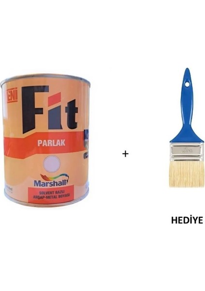 Fit Sentetik Yağlı Boya 2,5l+Fırça Hediyeli
