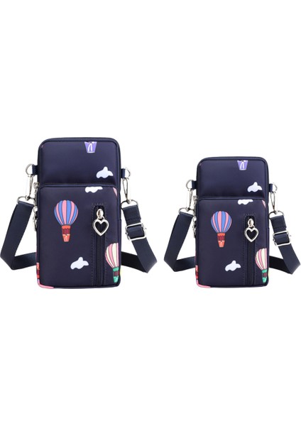 2 Adet Telefon Çantası Çanta Cüzdan Crossbody, Hafif Cepler (Yurt Dışından)