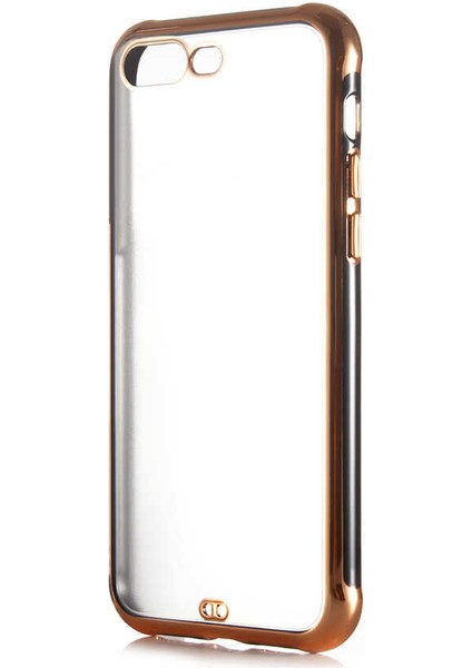 Apple iPhone 7 Plus Kılıf Kenarları Renkli Arkası Mat Yumuşak Silikon Kapak (Voit S.) fiyatları