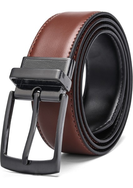 Tokalı Erkek Kemeri - Kahverengi (Yurt Dışından)