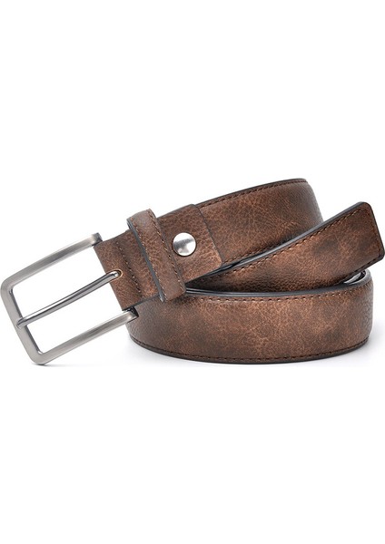 Tokalı Erkek Kemeri - Koyu Kahverengi (Yurt Dışından) fiyatları