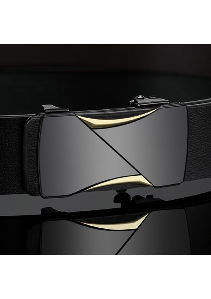 Tokalı Erkek Kemeri - Siyah / Altın (Yurt Dışından) modelleri