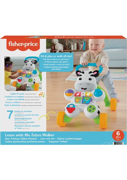 Melodili Zebra Yürüteç DLD80, 6 Aylık Bebeğiniz İçin Eğlenceli Aktiviteler ve Müzik