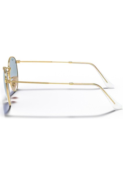 Rb 3447N 0013F 50 Round Metal Unisex Gold Yuvarlak Güneş Gözlüğü modelleri